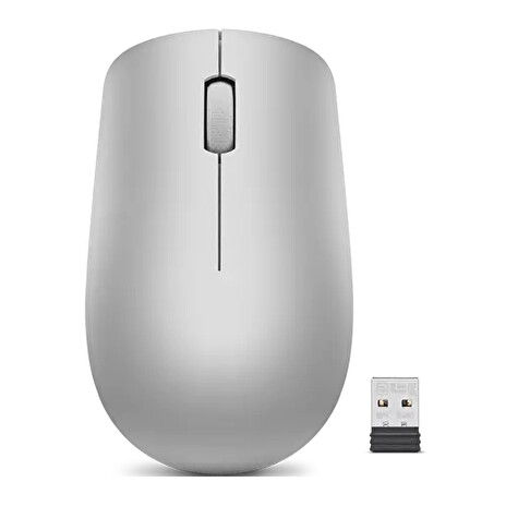 Lenovo 540/Cestovní/Optická/2 400 DPI/Bezdrátová USB/Šedá