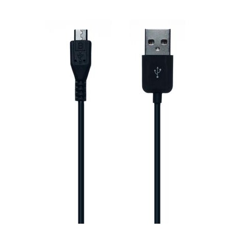 CONNECT IT Kabel microUSB (Samsung/HTC kompatibilní) 1m pro telefon, černý