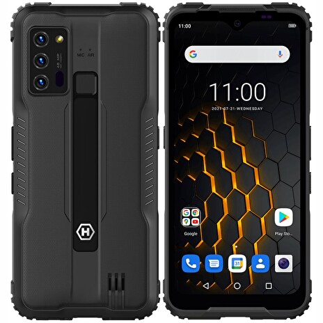 myPhone Hammer Blade 5G - černý 6,3" IPS/ 1x nanoSIM + eSIM/ 128GB/ 6GB RAM/ 5G/ IP69/ Android 11