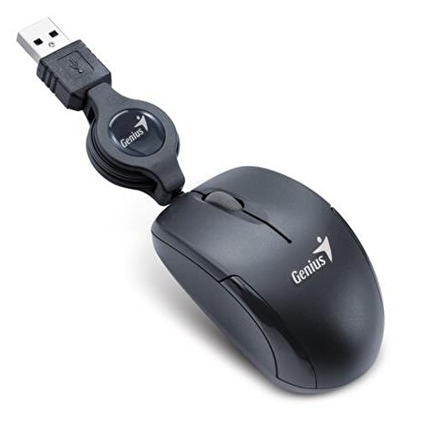 GENIUS Micro Traveler V2/ drátová/ 1200 dpi/ USB/ černá