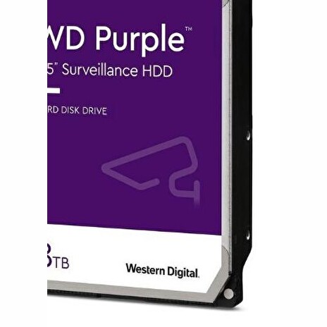 WD HDD Purple 3.5" 8TB - 5640rpm/SATA-III/128MB