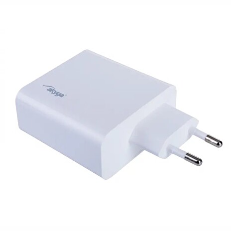 Akyga USB Nabíječka USB-A + USB-C PD 5-20V / max. 3.25A 65W Quick Charge 3.0
