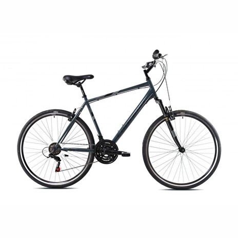 Trekové jízdní kolo Capriolo SUNRISE MAN 28"/20" šedo/černé