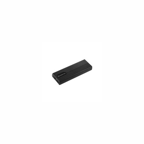 CHIEFTEC externí rámeček na M.2 PCIe NVMe/S-ata SSD Enclosure Tool-Less, s USB Type C konektorem, černá