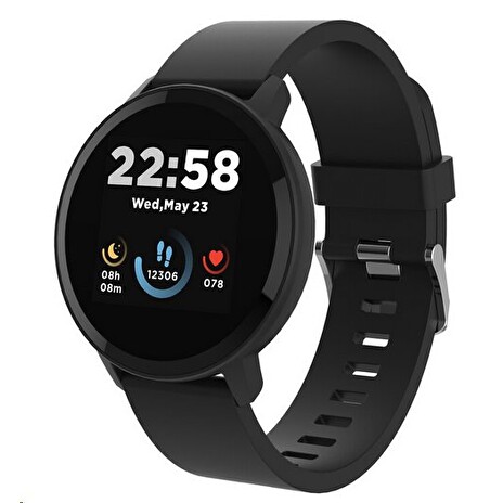 CANYON smart hodinky Lollypop SW-63 BLACK, 1,3" IPS displej, 8 multi-sport, IP68, Android/iOS