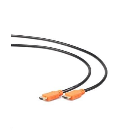 GEMBIRD Kabel HDMI-HDMI 3m, 1.4, M/M stíněný, zlacené kontakty, CCS, ethernet, černý