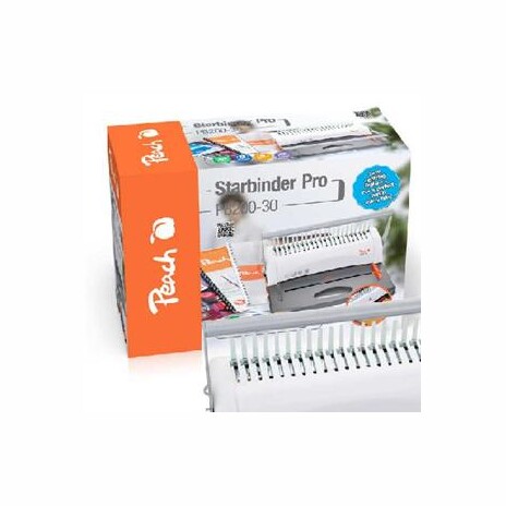 PEACH manuální vazač Star Binder Pro PB200-30, vazba až 350 listů do plastových hřbetů