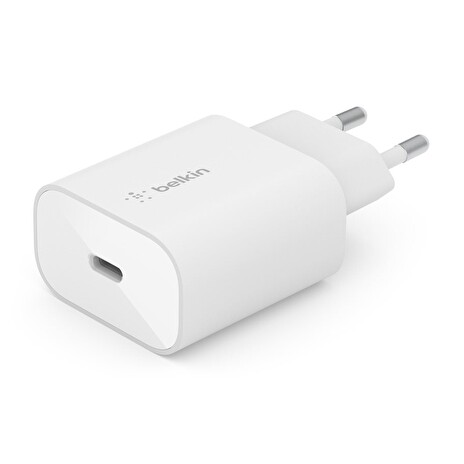 Belkin BOOST CHARGE™ 25W USB-C Power Delivery PPS nástěnná nabíječka, bílá