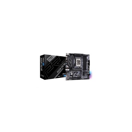 ASRock MB Sc LGA1700 B660M PRO RS, Intel B660, 4xDDR4, 1xDP, 1xHDMI, mATX