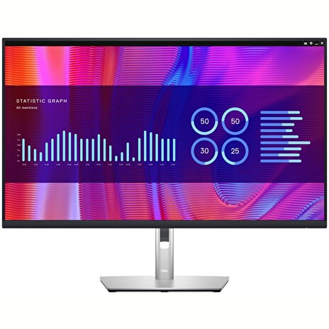 Dell/P3223DE/31,50"/IPS/QHD/60Hz/5ms/Blck-Slvr/3RNBD