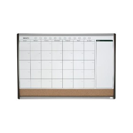 Nobo měsíční organizační magnetická tabule 58,5 x 43 cm