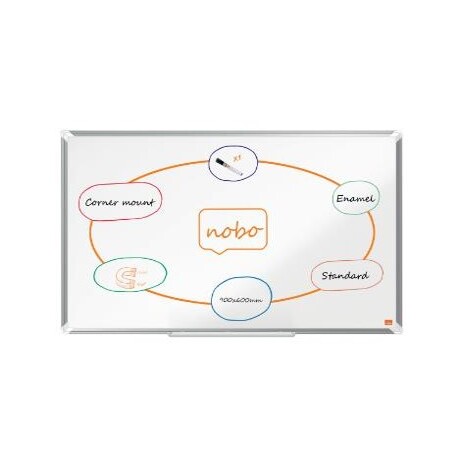 Nobo smaltovaná magnetická tabule Premium Plus 900 x 600 mm