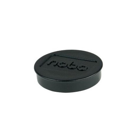Nobo magnety 38 mm, černé (4)