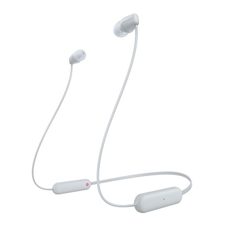 SONY WIC100W.CE7 bezdrátová sluchátka do uší - white