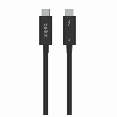 Thunderbolt 4 C-C kabel 2m, černý