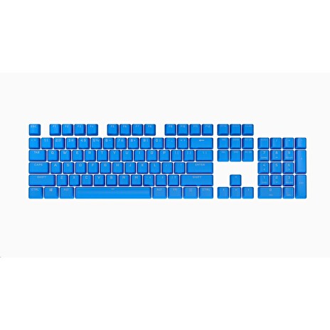 Corsair PBT DOUBLE-SHOT PRO Keycap Mod Kit - 104-Key, NA Layout, ELGATO Blue