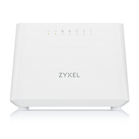 Zyxel DX3301, WiFi 6 AX1800 VDSL2 IAD 5-port Super Vectoring Gateway (upto 35B) and USB with Easy Mesh Support