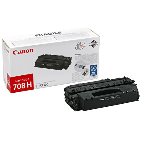 Canon originální toner CRG-708H/ LBP-3300/ 6 000 stran/ Černý