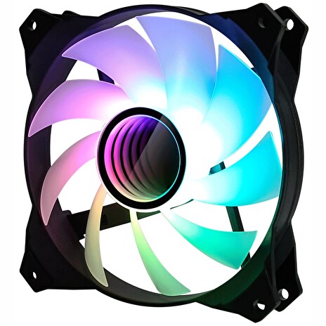 Zalman ventilátor ZM-IF120 / 120mm / ARGB / 3-pin / bíločerný