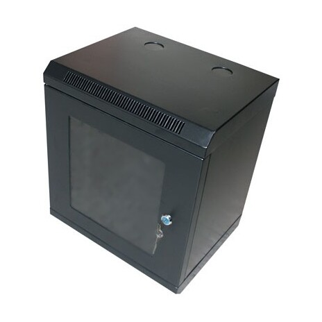 XtendLan Skříň 10", 12U, 280x350, černý, prosklený