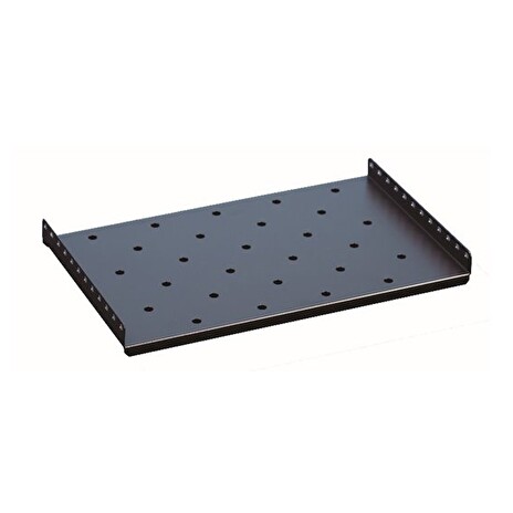 XtendLan Police 425 mm pro stojanové rozvaděče TELCO hloubky 600, 60kg nosnost