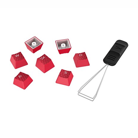 HP HyperX Rubber Keycaps - Gaming Accessory Kit - Red (US Layout)