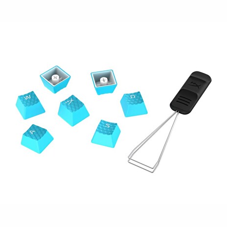 HP HyperX Rubber Keycaps - Gaming Accessory Kit - Blue (US Layout)