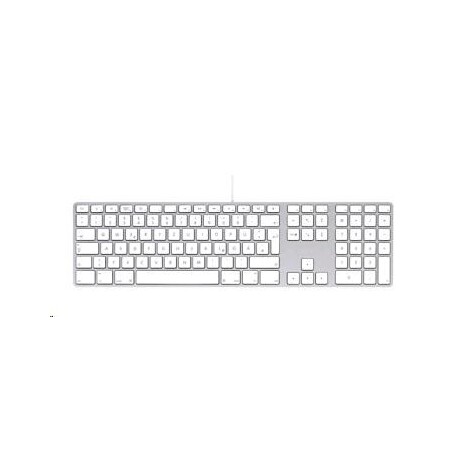 Apple Wired Keyboard CZ s numerickým blokem