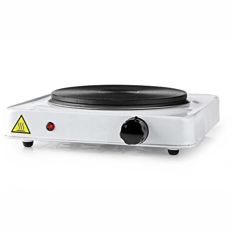 NEDIS elektrický vařič/ 1 plotýnka/ výkon 1500 W/ ochrana proti přehřátí/ bílý