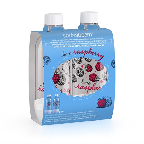 Láhev Sodastream JET Love Raspberry 2x 1 litr