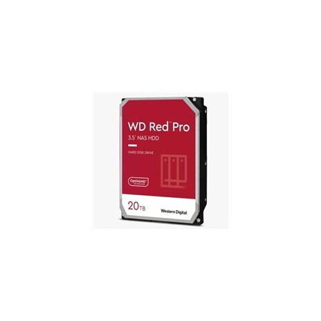 WD RED Pro NAS WD201KFGX 20TB SATAIII/600 512MB cache, 268 MB/s, CMR