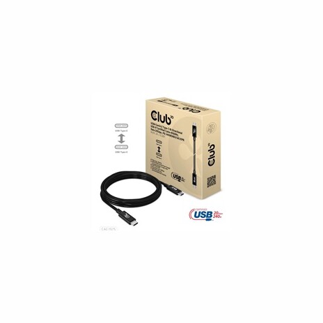 Club3D kabel USB-C, Data 20Gbps, PD 240W(48V/5A) EPR M/M 2m