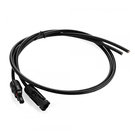 Kabel Carspa solární jednostranné s 1x MC4 konektorem, 1pár, SMC4-1Y-1M, 3 m