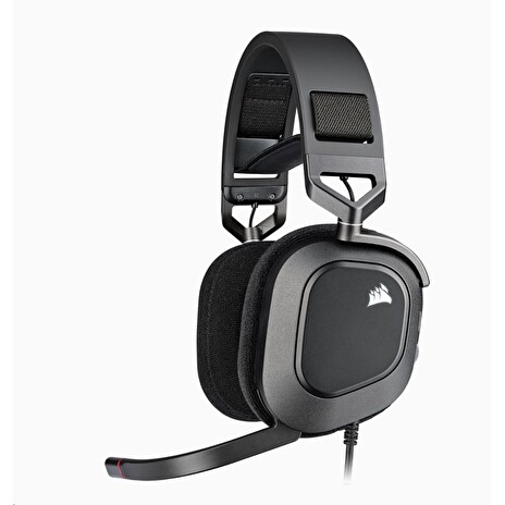 Corsair herní sluchátka HS80 RGB USB Carbon