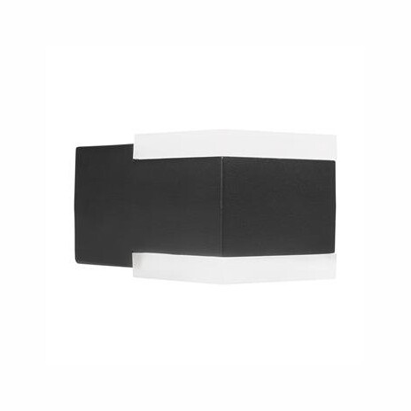 Smartwares Venkovní nástěnné světlo OOL-50020 LED, hliník, 440 lm, AC, 8W, černé