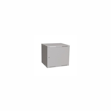 Solarix rozvaděč nástěnný skládaný SENSA LITE 9U 450mm, dveře plech, RAL 7035 SENSA-L-9U-545-21-G