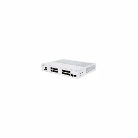 Cisco switch CBS250-16T-2G, 16xGbE RJ45, 2xSFP, fanless - REFRESH