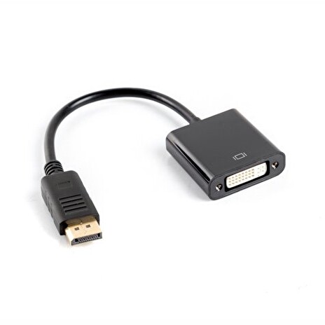 LANBERG adaptér DisplayPort (M) 1.2 na DVI-I (F) (24+5), dual link