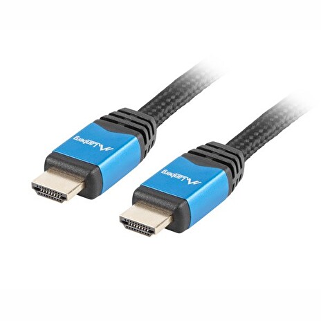 LANBERG HDMI M / M 2.0 kabel 3m, CU, černý, Premium