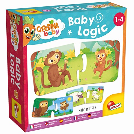 Hra Liscianigioch Carotina Baby Logic - Maminka a mláďě
