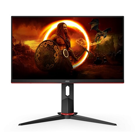 AOC/24G2ZU/23,8"/IPS/FHD/240Hz/0,5ms/Blck-Red/3R