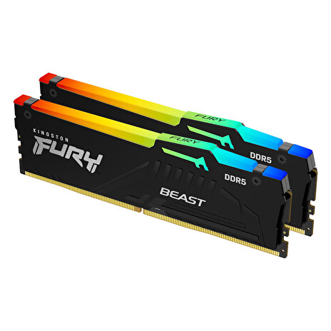 Kingston FURY Beast DDR5 64GB (Kit 2x32GB) 4800MHz DIMM CL38 RGB