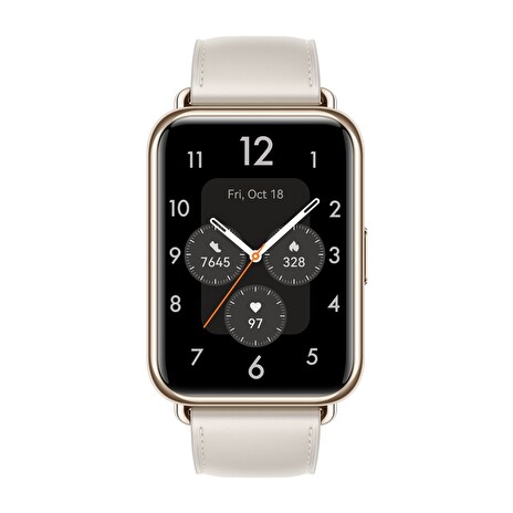 Huawei Watch Fit 2/Gold/Elegant Band/White