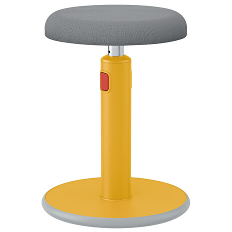 LEITZ Ergonomická balanční židle pro sezení/stání ERGO Cosy Stool, teplá žlutá