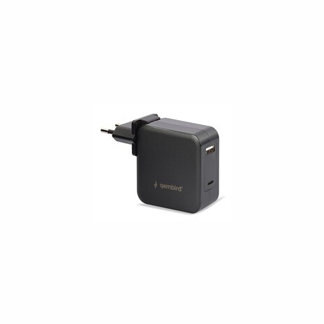 GEMBIRD Univerzální adaptér NPA-PD60-01 pro notebook, Type-C PD, USB, 60W