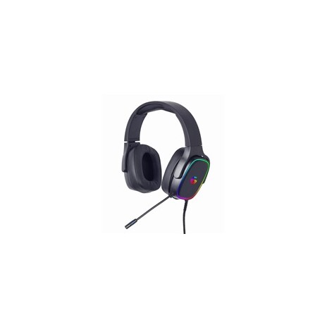 GEMBIRD sluchátka s mikrofonem GHS-SANPO-S300, gaming, USB 7.1, RGB LED