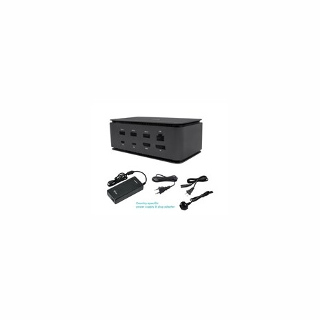 iTec USB4 Metal Docking station Dual 4K HDMI DP with Power Delivery 80 W + Univ.Charg. 112W