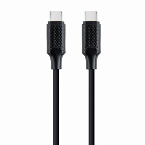 GEMBIRD CABLEXPERT Kabel USB PD (Power Delivery), 60W, Type-C na Type-C kabel (CM/CM), 1,5m, datový a napájecí, černý