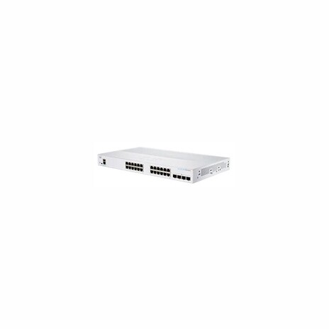 Cisco switch CBS350-24T-4G, 24xGbE RJ45, 4xSFP, fanless - REFRESH