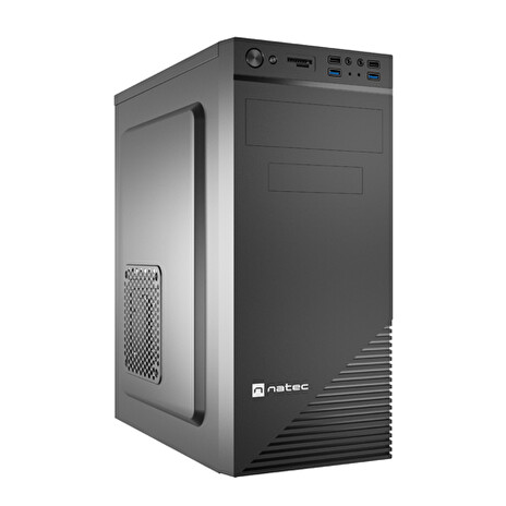 NATEC počítačová skříň CABASSU MIDI TOWER USB 3.0